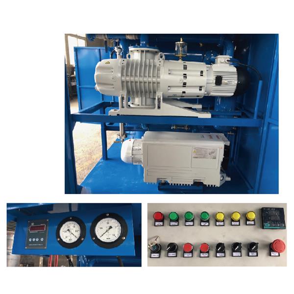 雙級(jí)真空濾油機(jī)細(xì)節(jié)