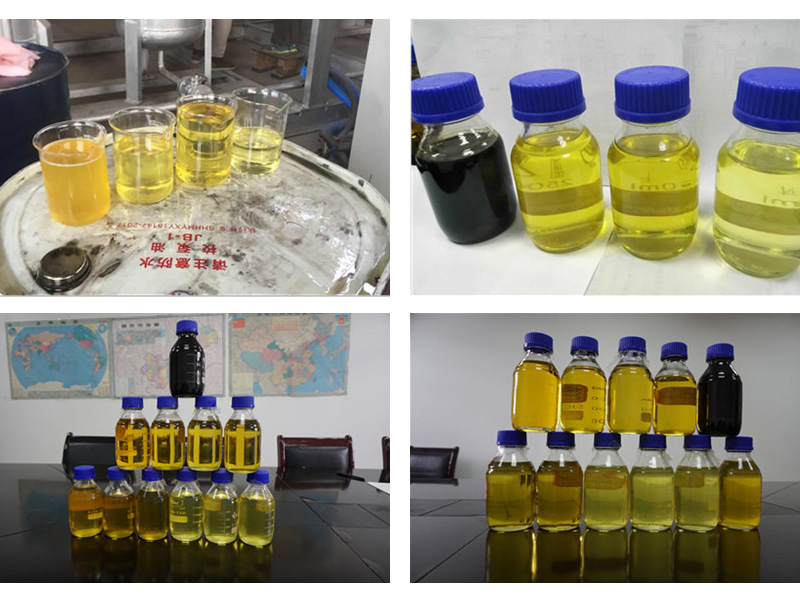 廢油蒸餾油品效果 廢油蒸餾油品效果