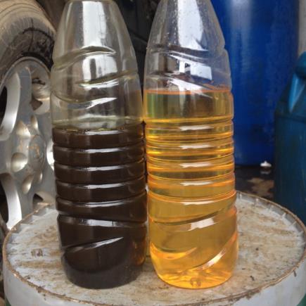 濾油機(jī)過濾后的油品 濾油機(jī)過濾后的油品